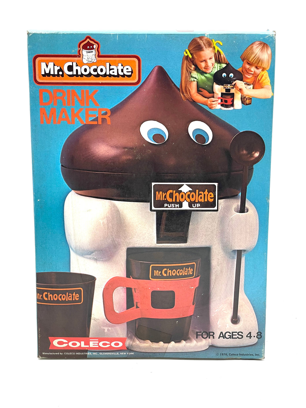 1976 ULTRA RARE COLECO TOY MR CHOCOLATE DRINK MAKER