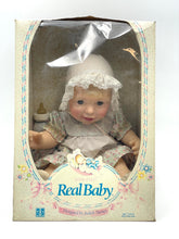 Load image into Gallery viewer, 1985 Hasbro Real Baby Boy Doll by Judith Turner New Old Stock
