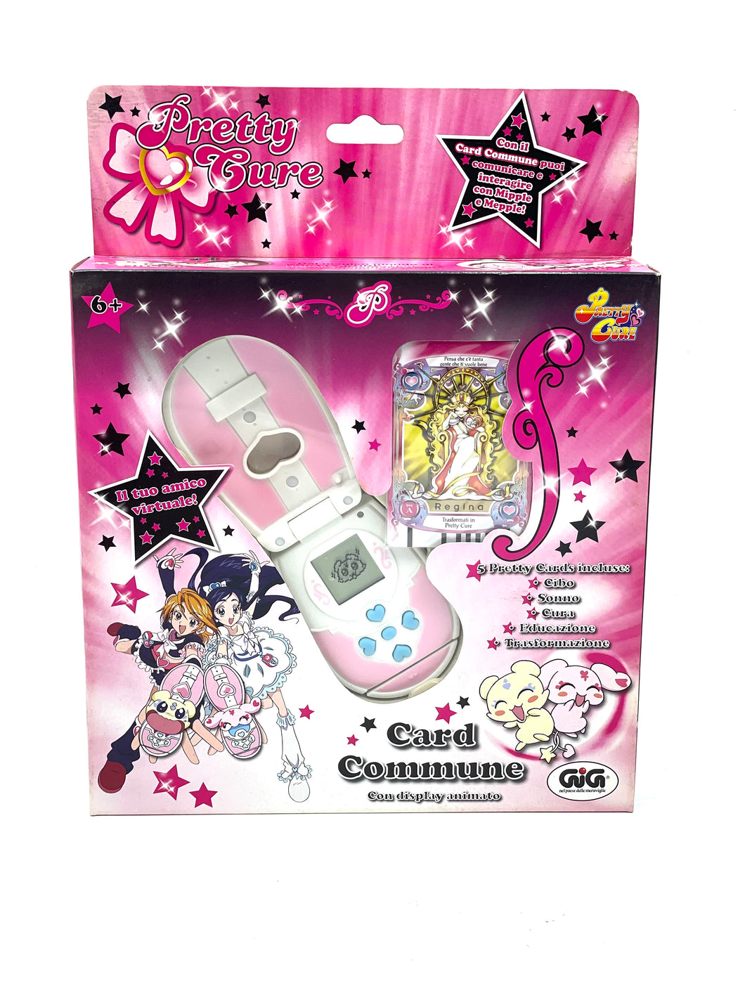 Futari Precure Pretty Cure GiG Card Commune Display Morpher new old stock