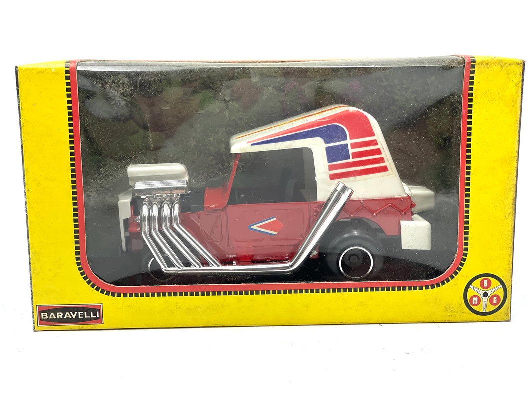 Vintage barlux baravelli Fiat campagnola cross 1:25 new old stock