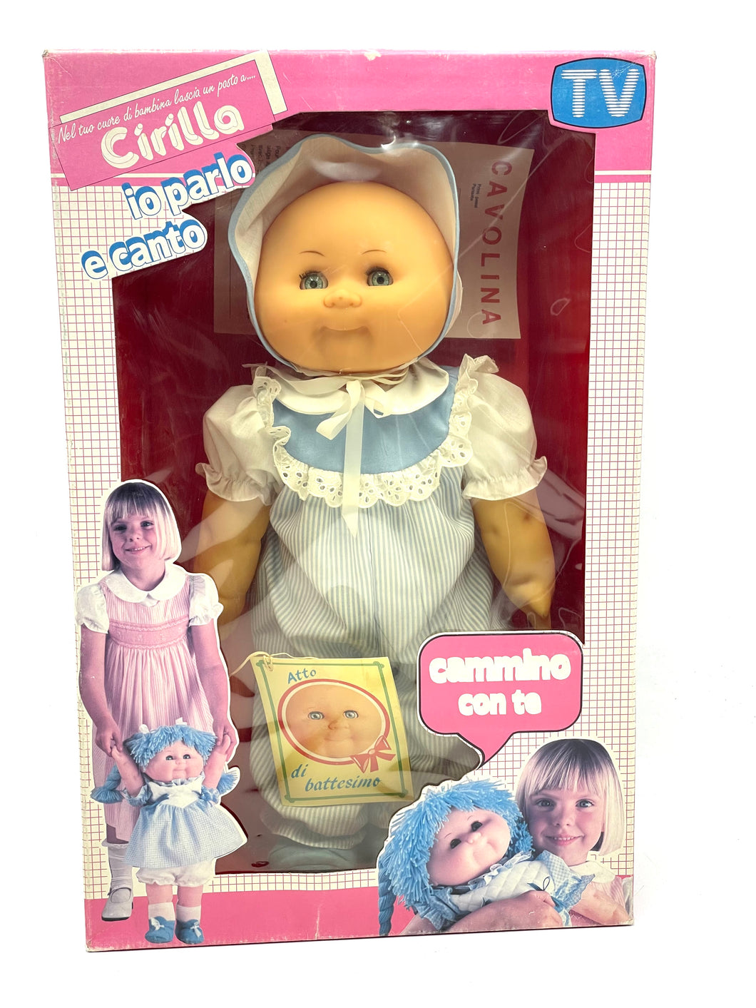 Gabar Doll 80'S Cirilla Cabbage Patch clone new old stock