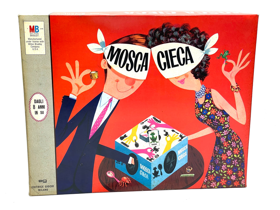 1968 MB board game mosca cieca gioco di società new old stock