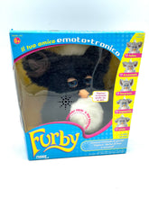 Load image into Gallery viewer, 2005 Hasbro Furby Black White Tronico Tiger Emoto-Tronic Charcoal New Old Stock
