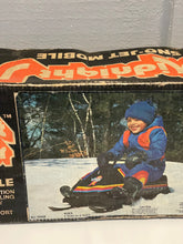 Load image into Gallery viewer, Coleco 1983 SNOW SKI-DOO Sno-jet mobile Sled Midnight Rider
