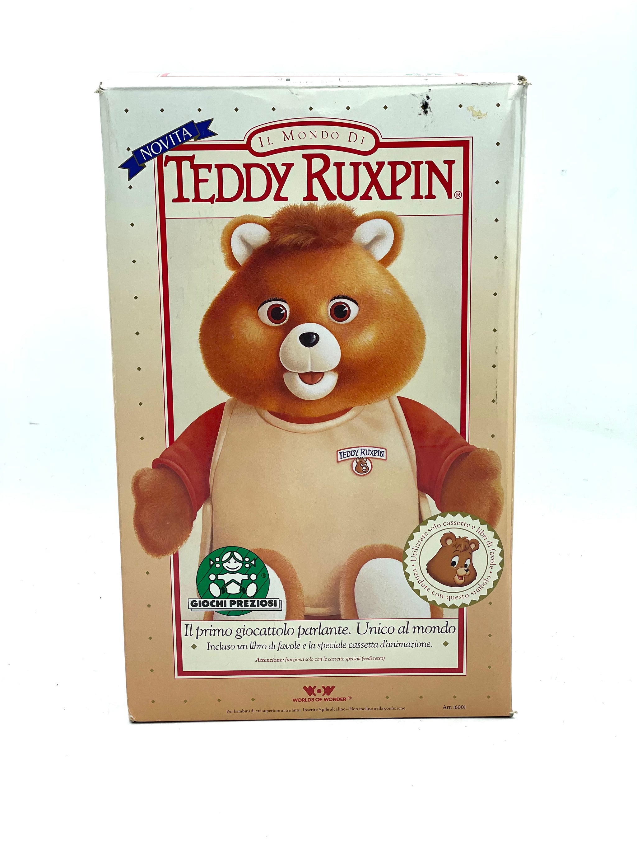 1990 Teddy Ruxpin electronic bear – Vintage Toys Box