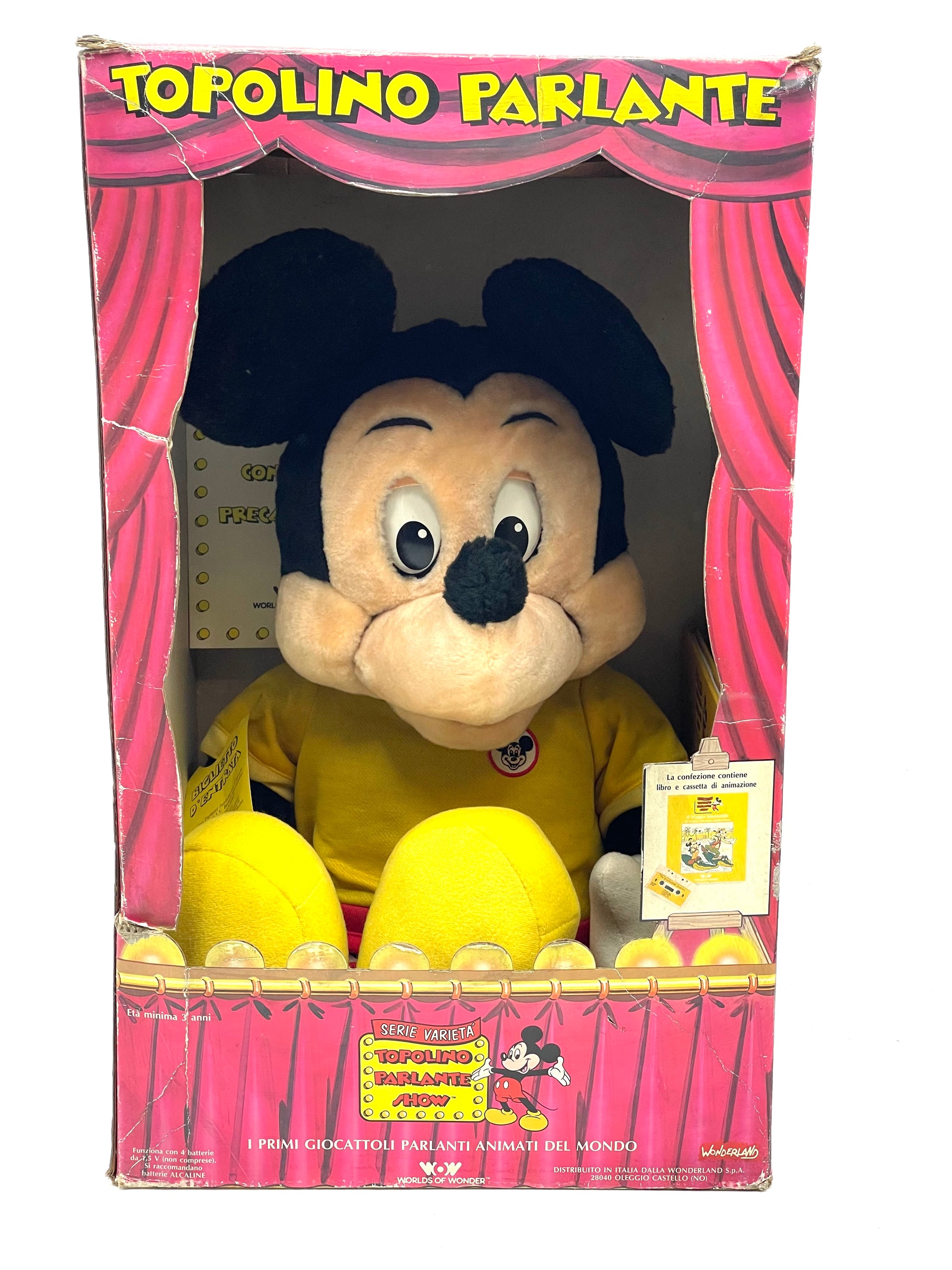 Peluche Disney Pupazzo Topolino Parlante Rilassante Topolino - Main Image