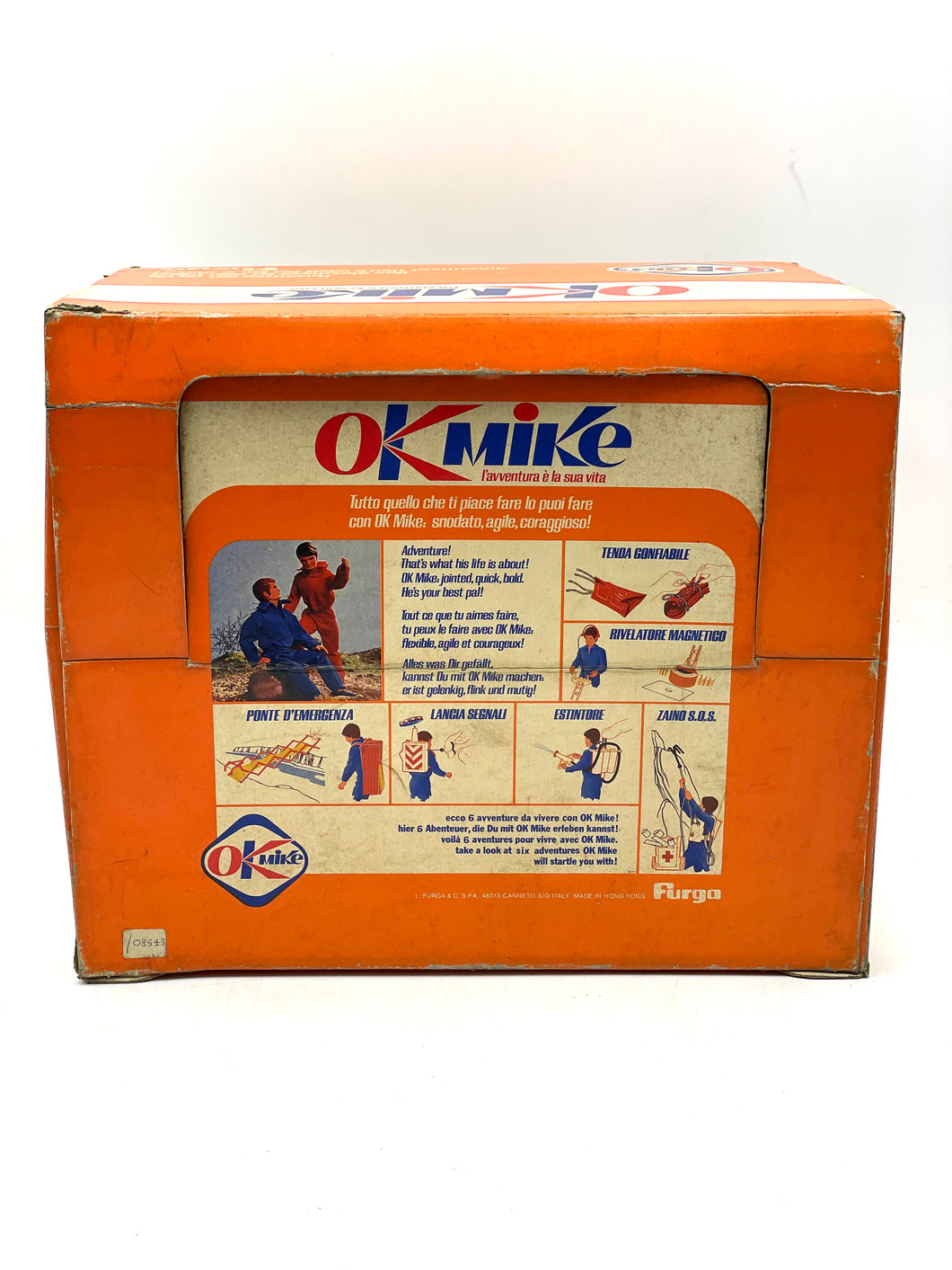 1976 Furga OK MIKE Accessories set