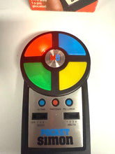 Load image into Gallery viewer, Pocket Simon Electronic Game 1980 Milton Bradley – Vintage Red Box Edition
