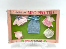 Load image into Gallery viewer, Vintage dress Set Italocremona doll Teo Meo Peo new old stock
