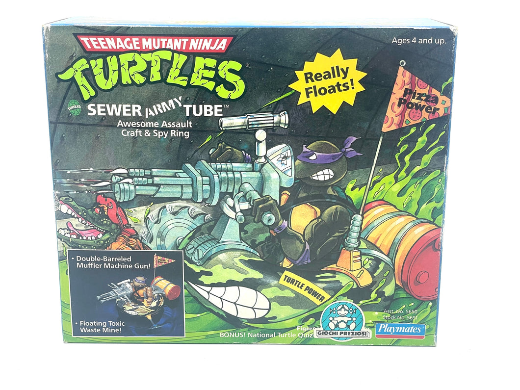 BANDAI Playmates TMNT Ninja Turtles Sewer Army Tube