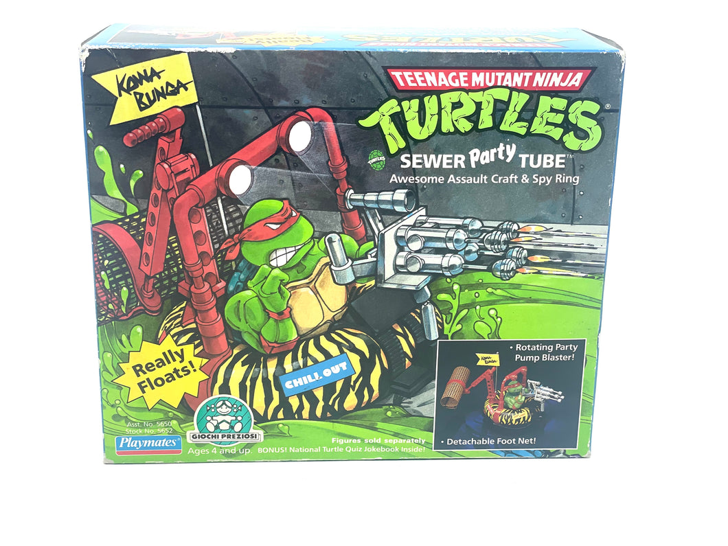 BANDAI Playmates TMNT Ninja Turtles Sewer Party tube