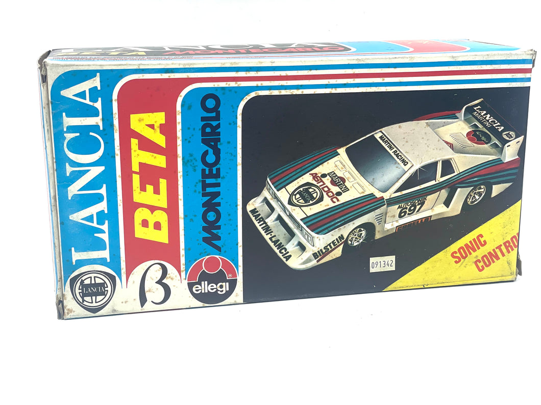 Vintage ELLEGI Lancia Beta Montecarlo Rallye toy new old stock