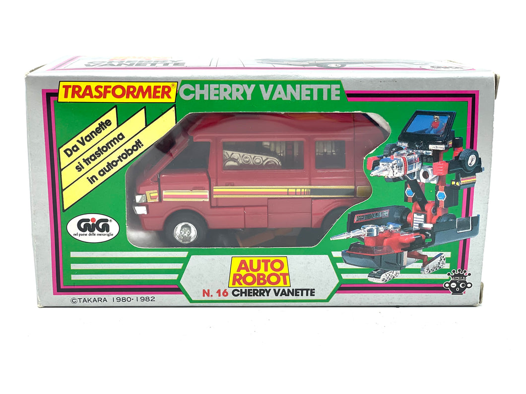 Takara GiG Transformers G1 Diaclone Cherry vanette