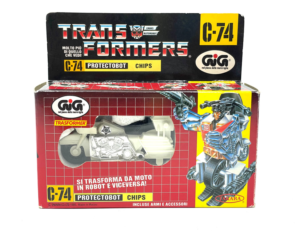 1986 Takara GiG Transformers  C 74 Groove No.4101 Protect Bot Scouter