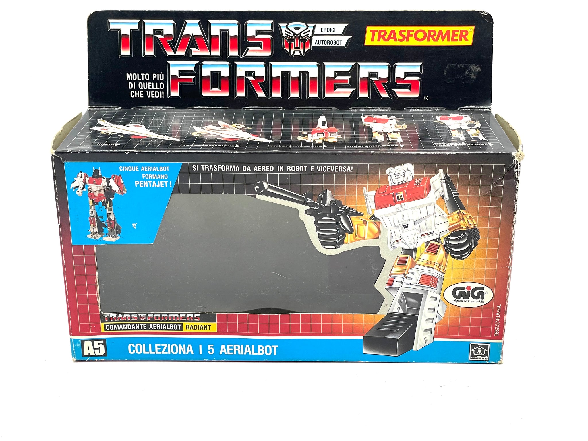 V1 Transformers G1 Aerialbots Leader Silverbolt - Bootleg Ko En Boîte - Occasion