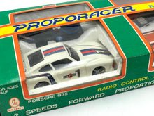 Load image into Gallery viewer, Vintage Takara Proporacer Porsche 935 Martini Racing &amp; Mazda Rx7 Set New old stock
