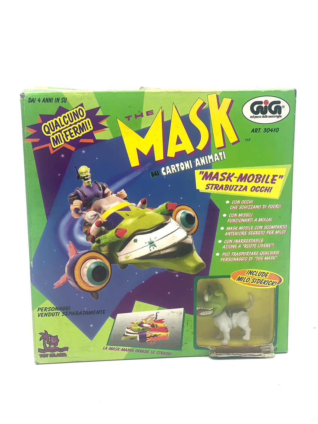 90'S Toy Island The Mask Animated series Mask Mobile new old stock