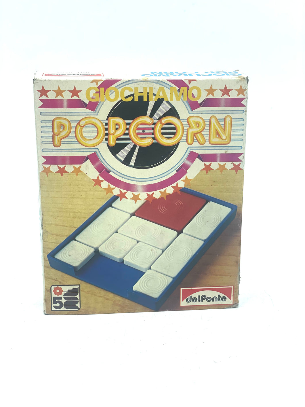 1984 Del Ponte Board Game Pop Corn TV Canale 5 new old stock