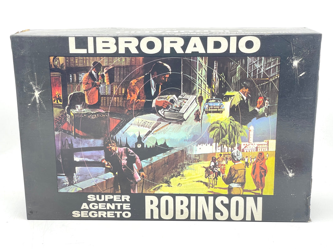 1968 Uniwerk Libroradio toy playset new old stock