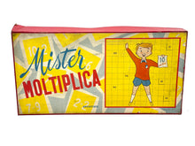 Load image into Gallery viewer, Vintage 60&#39;S board game mister moltiplica new old stock
