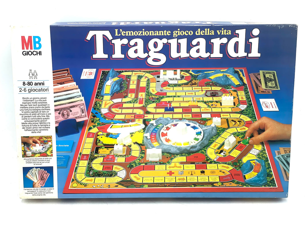 1984 MB board game traguardi game of life