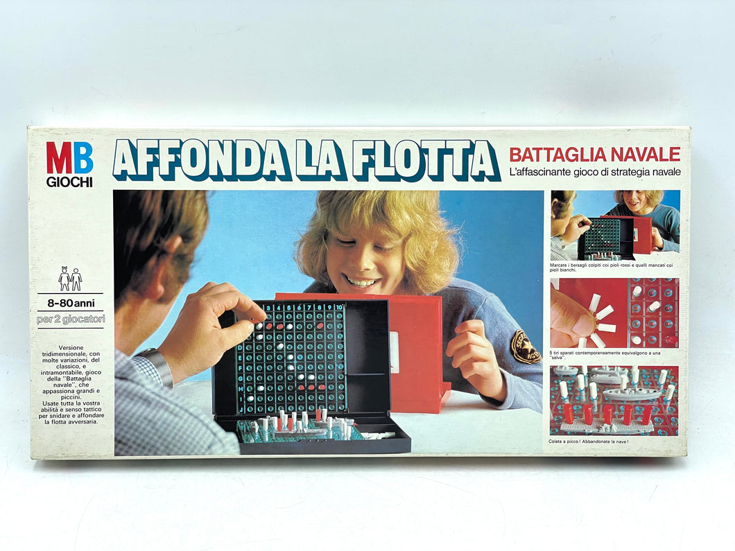 1983 MB board game Affonda la flotta