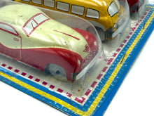 Load image into Gallery viewer, AMB Marchesini Tin Car Set – Rare 1970s Vintage Italian Metal Toy Collection

