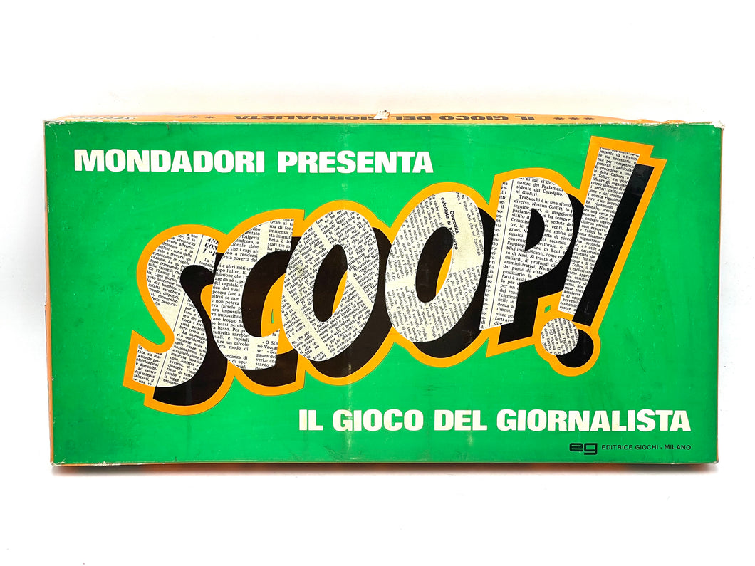 1967 Scoop! Board game gioco di società editrice giochi