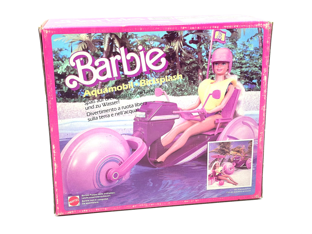 1985 Mattel Barbie Aquamobil Bicisplash new old stock