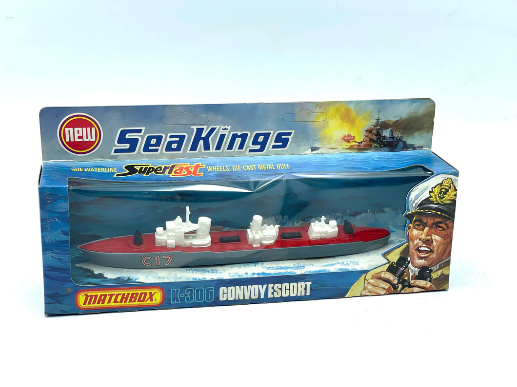 1975 Lesney Matchbox Original Box Sea Kings K-306 Convoy Escort new old stock