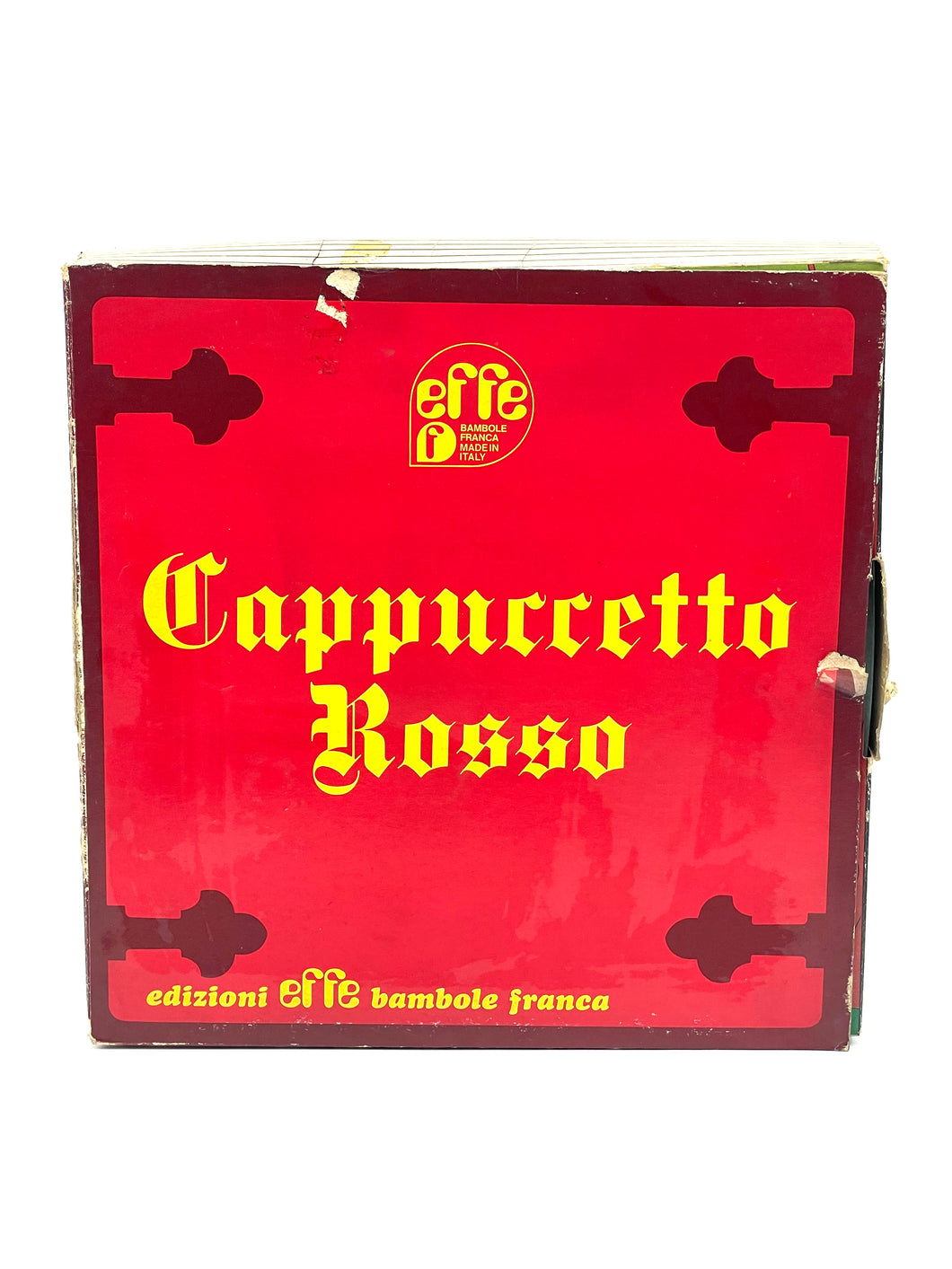 70'S Effe Bambole Franca Cappuccetto rosso con disco vinile new old stock