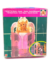 Load image into Gallery viewer, 90&#39;s Mattel Barbie Sprayin Fun Shower Doccia Millespruzzi new old stock
