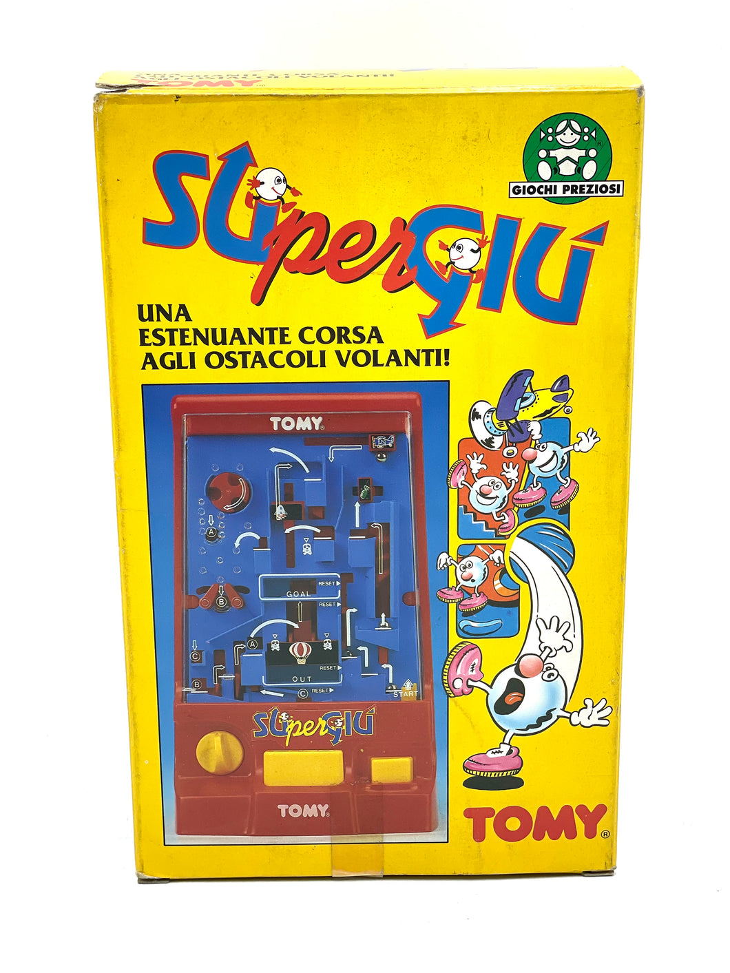 1990 Tomy Yeeaghh Su per giu electronic handheld game new old stock