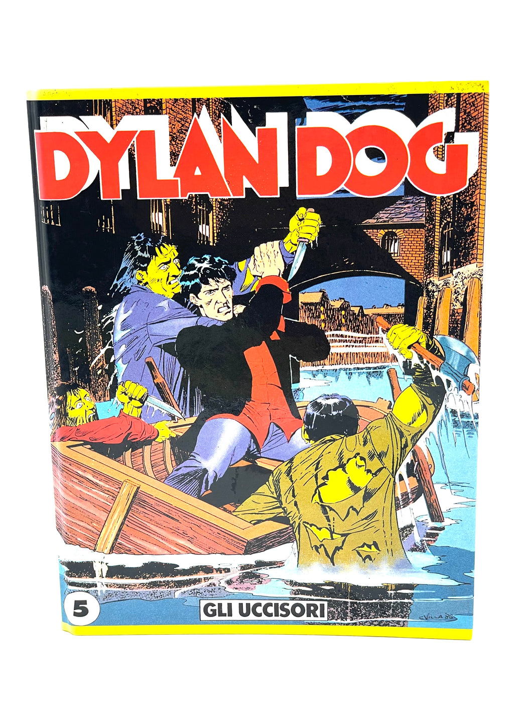 90'S Dylan Dog School Folder Quadernone ad anelli 5 Gli Uccisori new old stock