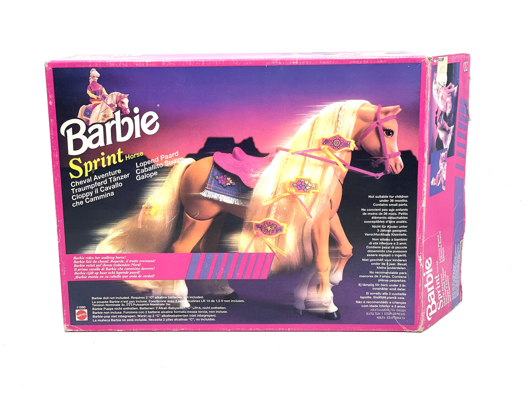 1994 Mattel Barbie Sprint horse playset