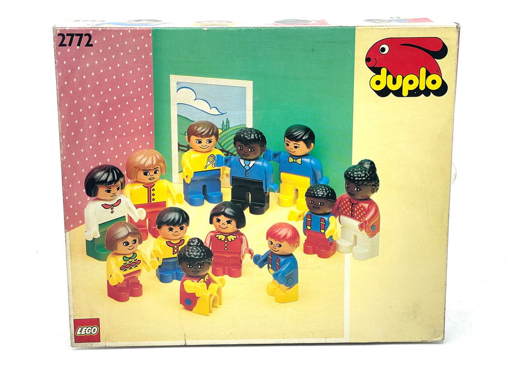 1991 Lego Duplo 2772 world people new old stock