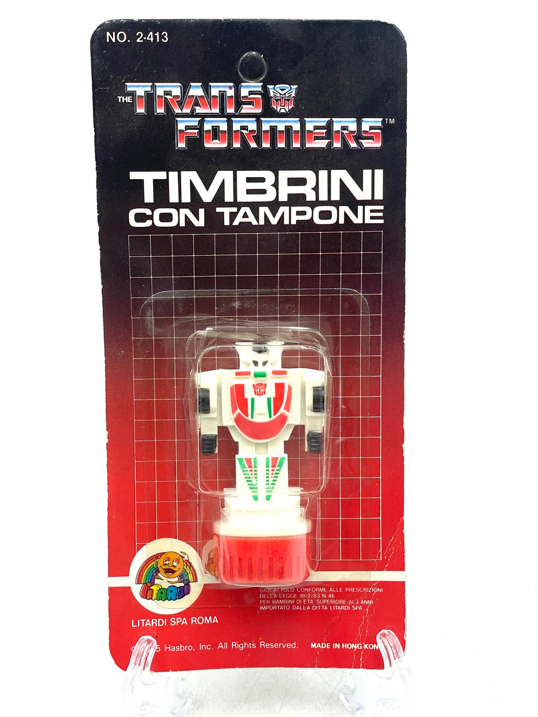 1984 Transformers Official Stamp wheeljack New old stock