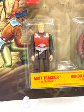 Load image into Gallery viewer, 1987 Kenner MASK M.A.S.K. Matt Trakker and Hondo Mac Lean Holy Grail Card new old stock
