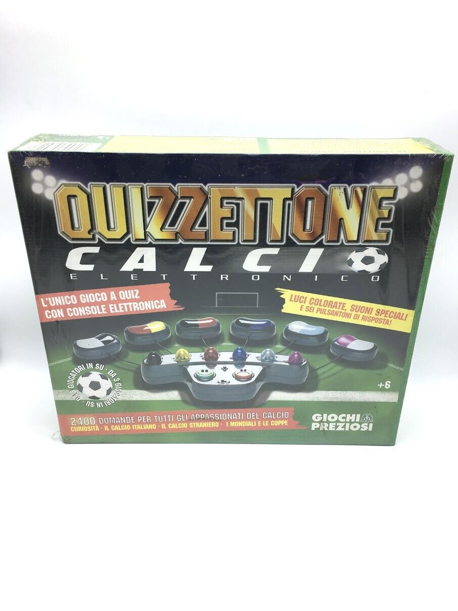 Il Quizzettone Elettronico Calcio Giochi Preziosi sealed

