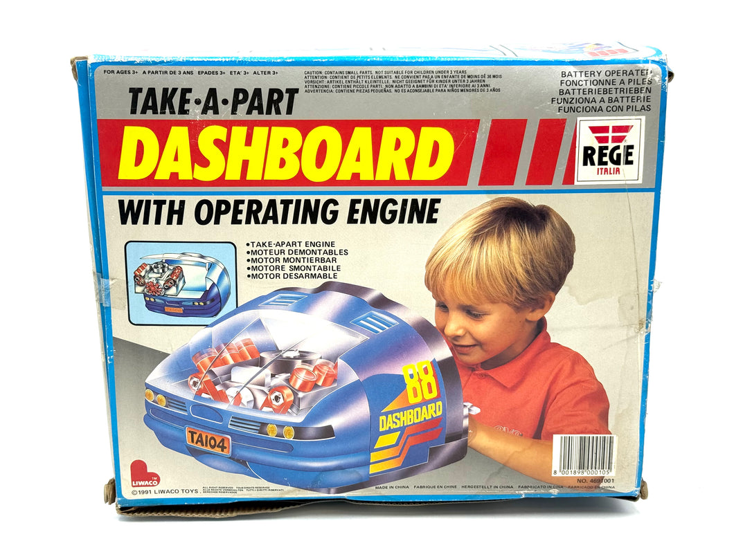 LIWACO Dashboard Console Take Apart Drive toy

