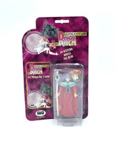 Load image into Gallery viewer, Front view of vintage Bandai The Slayer Zeno figure in sealed packaging


