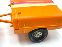 Load image into Gallery viewer, Side view of Barbie buggy with trailer tent, vintage condition
