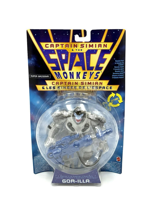Sealed Captain Simian GOR-ILLA action figure in original Mattel packaging
