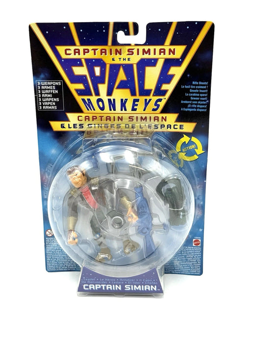 Street-ready display of sealed Captain Simian Nebula Rhesus 2 figure