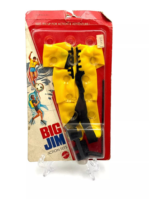 Front view of Big Jim Mattel Kung Fu Set in sealed packaging

