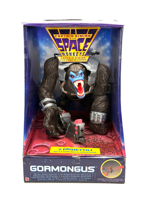 Front view of Gormongus figure from Captain Simian by Mattel, 1996
