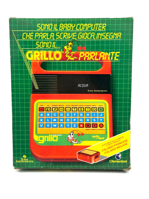 Grillo Parlante Speak & Spell first edition – front view
