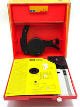 Load image into Gallery viewer, Open view showing interior of Close ’N Play Phonograph Dixy
