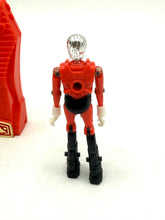 Load image into Gallery viewer, Retro 1976 Mego Micronauts Pharoid Red sci-fi action figure
