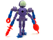Carica l&#39;immagine nel visualizzatore di Gallery, Back view of Alien Antron Micronauts figure
